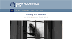 Desktop Screenshot of inbraak-preventiebureau.nl